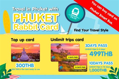 phuket smart bus rabbit card|Phuket Smart Bus .